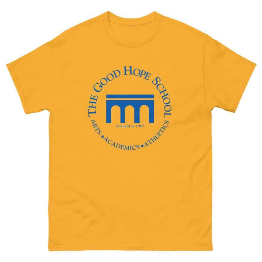 Yellow Good Hope School St. Croix TShirt